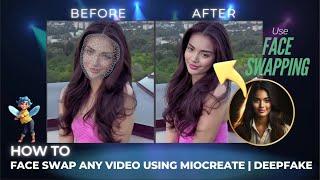 How to Face Swap any Video using MioCreate | FREE Ai Deepfake 2024