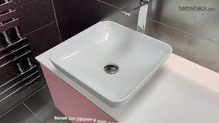 Ravak Uni 380mm R Slim Counter Top Basin (19435)