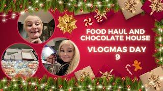 Food Haul and Chocolate Houses - Vlogmas Day 9 - Clarke Family Adventures