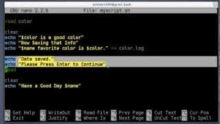 Shell Basics   Writing a Shell Script   Linux Tutorial 5