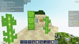 'Life in Minecraft' experience in Bloxd.io | Oneblock  | Built by Sylvie/Merlin