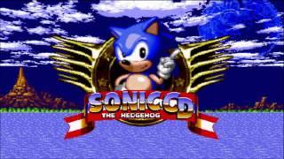 Sonic CD JPN/EU Title Screen