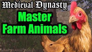 10 ESSENTIAL Tips to Master Farm Animals in Medieval Dynasty