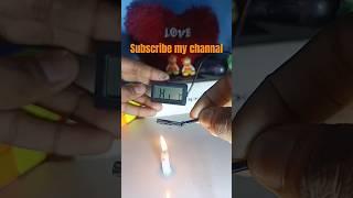 Checkeing temperature meter to hight levelvsfire#fire#temperaturemeter#experience#shorts#viral
