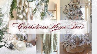 2024 CHRISTMAS HOME TOUR FARMHOUSE COTTAGE STYLE