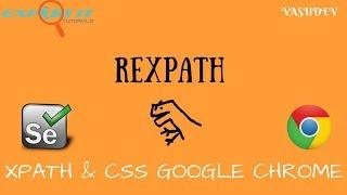 Finding Xpath and CSS in Chrome - RexPath