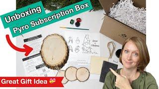 Woodburning Projects Subscription Box: Burn Savvy Woodburning Crate Club for Pyrography