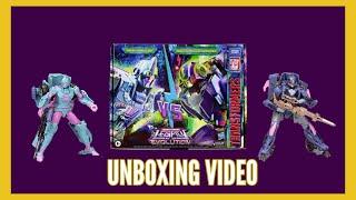 Unboxing Transformers Legacy Evolution Deluxe Senate Guard Autobot Javelin & Ascenticon Kaskade