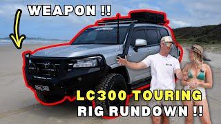 TOUGHEST LANDCRUISER TOURER | Rig Rundown.. Is this AUSTRALIA's best LC300 off-grid touring build?