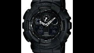 Настройка Casio G-shock GA-100-1A1 [5081]