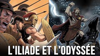 L'ILIADE et l'ODYSSÉE d'Homère (COMPLET) L'histoire des plus grandes aventures de la mythologie