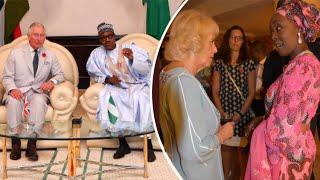 Charles & Camilla Welcomed To Nigeria! Royal Visit Nigeria 2018 - Day 1