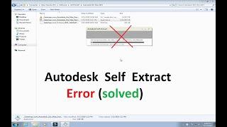 How to Fix 3Ds Max Autodesk Self Extract Error/Problem (Solved).