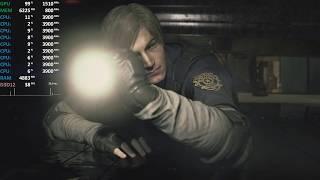 Resident Evil 2 on Radeon RX Vega 56 - Gameplay Benchmark Test