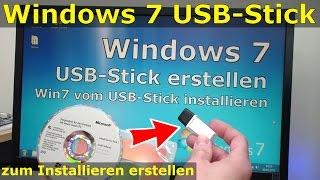 Windows 7 - bootbaren USB-Stick mit Windows 7 DVD oder ISO erstellen und bootfähig machen