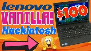 $100 Lenovo e431 Mojave Vanilla Hackintosh Laptop! | 2020