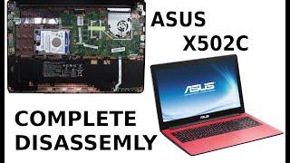 ASUS X502C Take Apart   Complete Disassembly