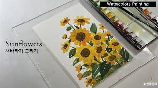 sunflower images for drawing, how to make sunflower drawing