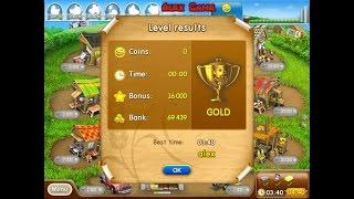 Farm frenzy 2 only GOLD (level 63) Crossroads 7 Веселая ферма 2 Перекресток Распутье 7 (уровень 63)