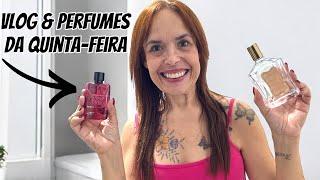 MUDEI A ARRUMAÇÃO DA MALA E DESISTI DE LEVAR O VINHO / PERFUMES DE HOJE: GUILTY ABSOLUTE / AMBAR