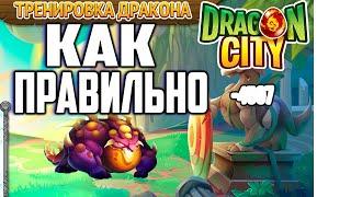 Как Играть и Тренировать Драконов В Драгон Сити прохождение Dragon City на Русском