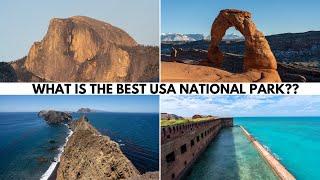 What is the BEST National Park - Ranking the First 32 USA Parks I Visited