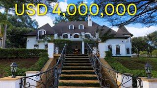 Inside $4,000,000 5Bedroom #french #chateau #property #villa #housetour in #kitisuru #mansion #land