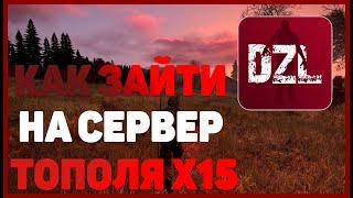 КАК ЗАЙТИ НА СЕРВЕР ТОПОЛЯ (DZSA) / DAYZ STANDALONE