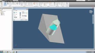 Inventor Tutorial 2, Two Extrusions