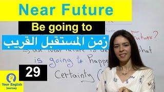 Near Future (be going to) المستقبل القريب