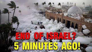 Unbelievable Jesus’s Fury In Israel: Massive Floods Turn Streets Into Rivers, Hail Falls...