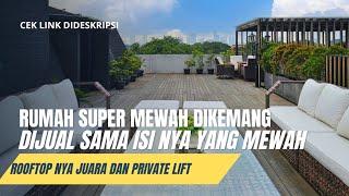 Rumah dijual | rumah super mewah dikemang jakarta selatan | dijual berikut isi nya yang cantik