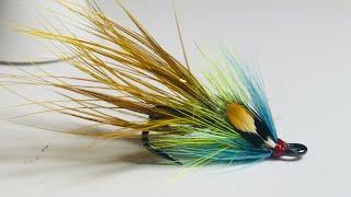 Tying a Irish salmon fly, Millennium Shrimp