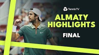 Khachanov and Diallo Fight For The Trophy | Almaty 2024 Finals Highlights