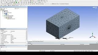 ANSYS Meshing - Pinch - Local Mesh Controls - (Geometry Defeaturing)