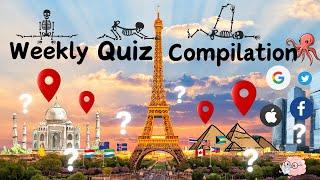 This week Quiz compilation #quiz #quiztime #generalknowledge #trivia #challenge