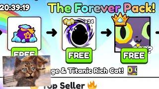 I GOT TITANIC RICH CAT in Pet Simulator 99 Roblox