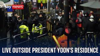 South Korean authorities attempt to arrest President Yoon for second time