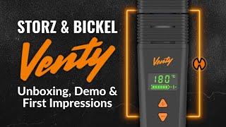 VENTY by Storz & Bickel // Unboxing, Demo, and First Impressions