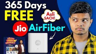 Jio AirFiber Diwali Dhamaka FREE for 365 Days - ASLI SACH!