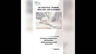 HR Practical training with 100% Job Placement as HR. New batches starting soon. #hrcareerinstitute