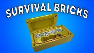 The Ultimate Hidden Safe – The Brick Stores Cash, Gold & Silver!   #gorillaprocustoms #custombrick
