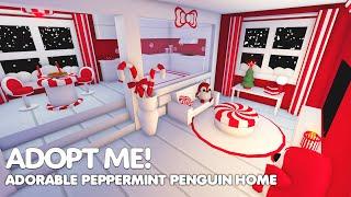 ADORABLE Peppermint Penguin Tiny Home *LOW BUDGET* in Adopt me!