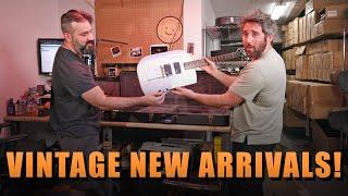WEIRDEST Guitar We’ve Ever Seen! Vintage New Arrivals