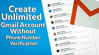 how to create unlimited Gmail accounts | Unlimited Gmail accounts Without Phone verification