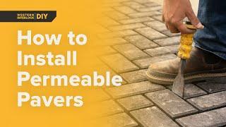 How to Install Permeable Pavers