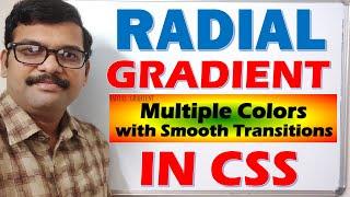 RADIAL GRADIENT IN CSS || GRADIENTS IN CSS || HTML & CSS || radial-gradient function in CSS