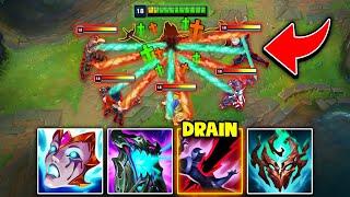 Fiddlesticks but I have TWO DRAINS instead of one and it's broken (INFINITE HEALING)