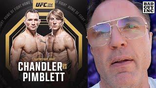 Chael Reacts to Paddy Pimblett vs Michael Chandler...