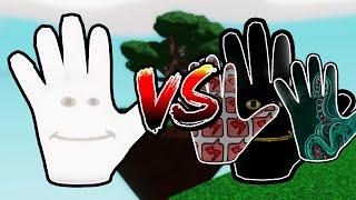 "rob" VS All Gloves - Roblox Slap Battles